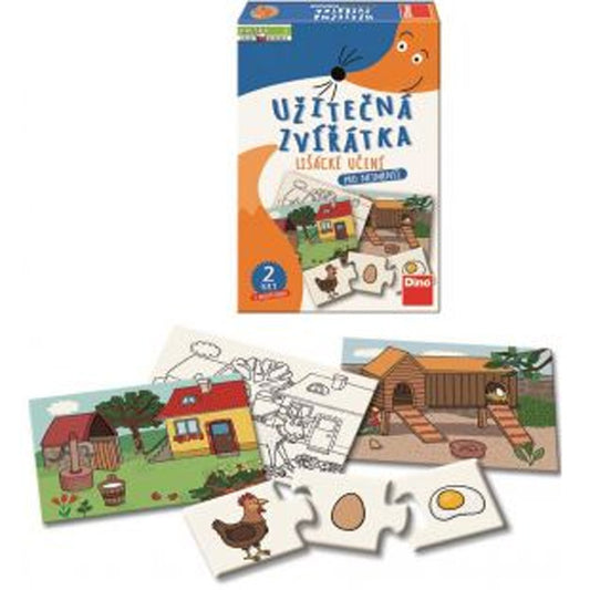 Fox learning - Useful animals 2 games with English 3+