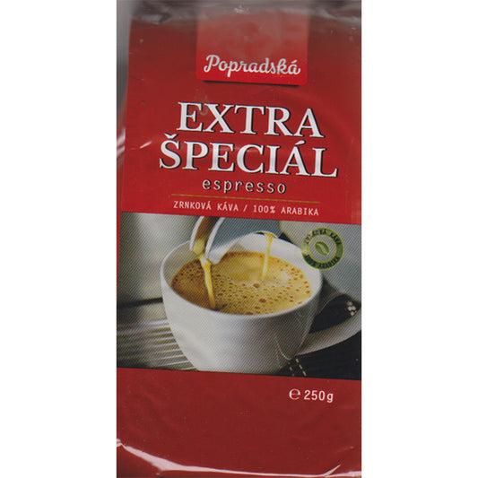 Coffee (Kava) Popradska extra special whole bean 250g