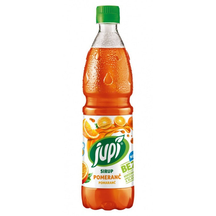 Jupi orange syrup concentrate