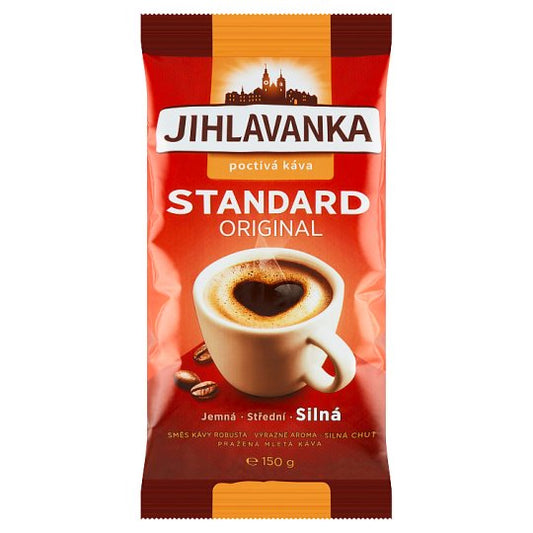 Jihlavanka Kava Standard Coffee Strong Ground 150g
