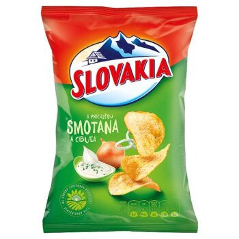 Slovakia chips heavy cream onion Mega 200g