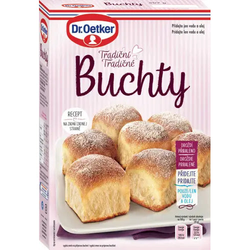 Czech Buns Dr. Oetker (Ceske buchty v prasku)
