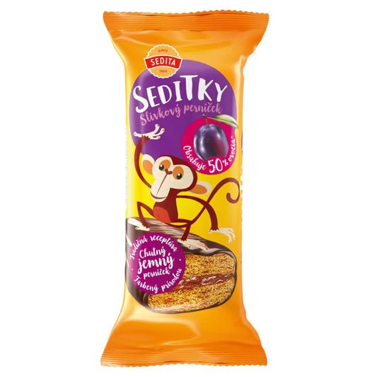 Gingerbread (Pernik) with plum filling Seditky