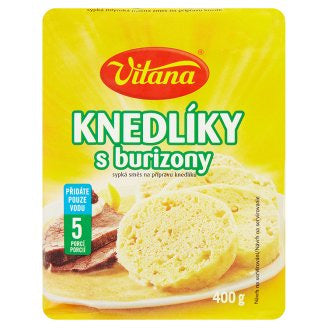 Czech dumpling mix - Vitana with puffed rice (Knedliky v prasku s burizony)