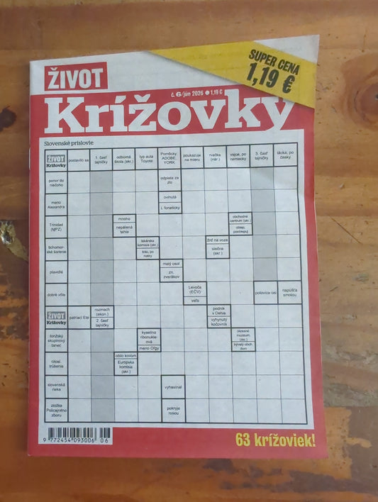 Život křížovky 6/2026