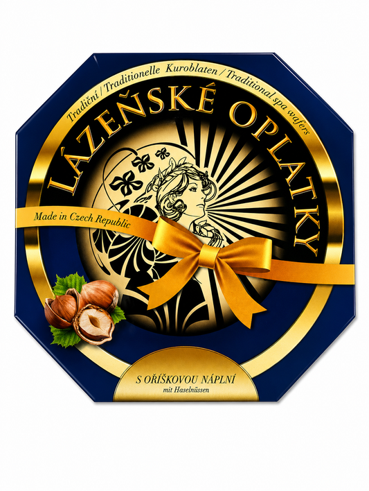 Traditional Spa Hazelnut Wafers (Lazenske oplatky)