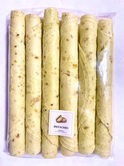 Christmas rolls (trubicky) pistachio 6pcs