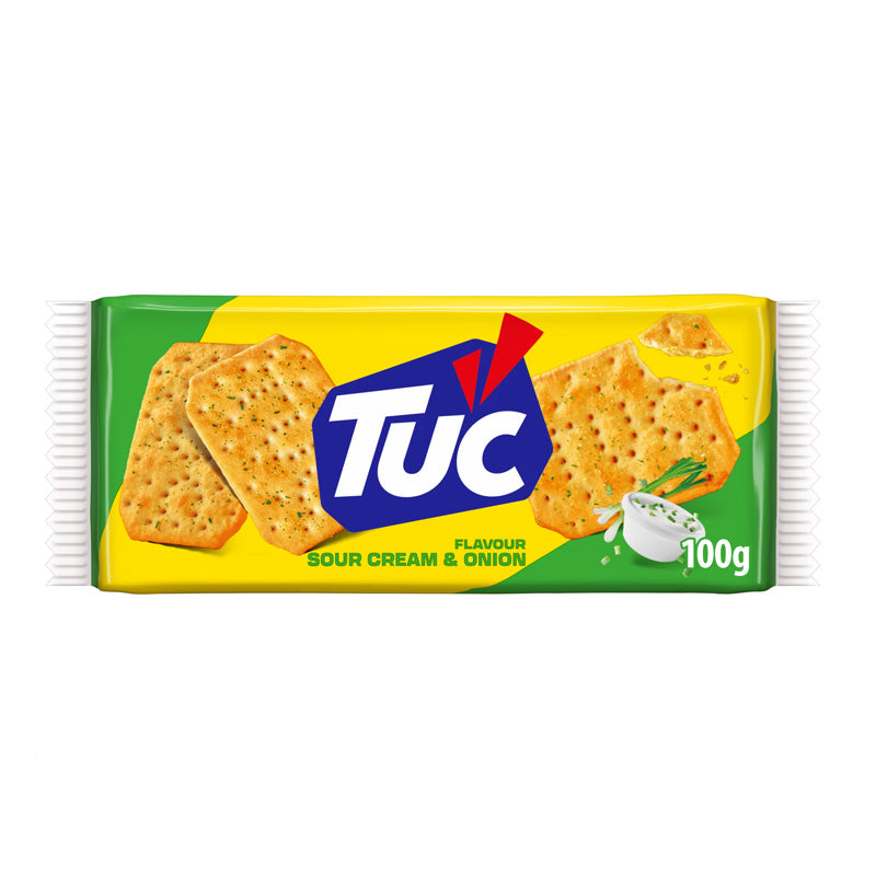 TUC Sour Cream & Onion Crackers Oven Baked