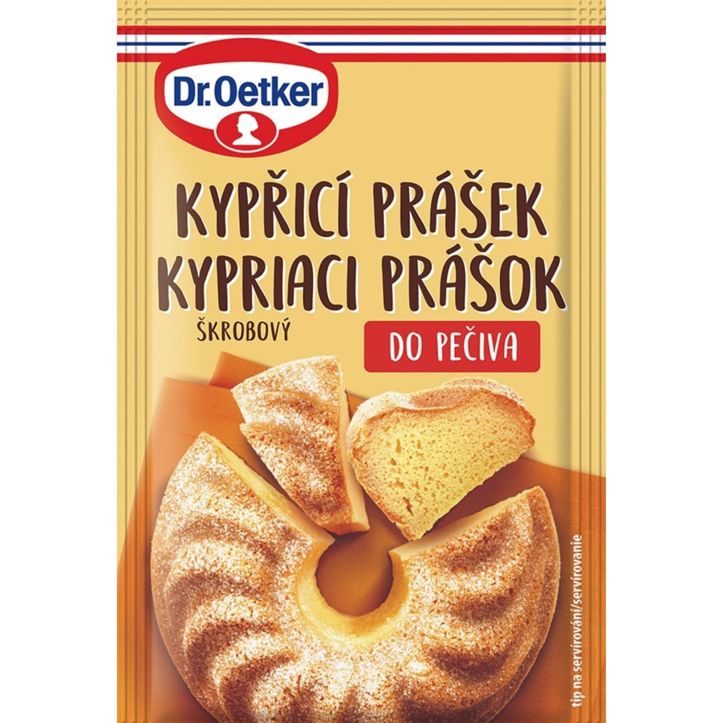 Baking Powder (Kyprici prasek) do peciva skrobovy Dr. Oetker