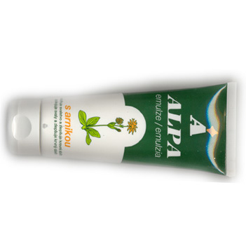 Alpa emulsion with arnica