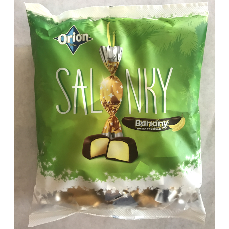 Salonky Orion - Bananky v horke cokolade