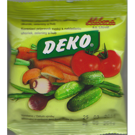 Spice mix for pickles and vegetable souce - deko