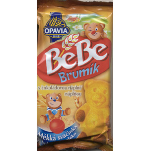 Bebe bear with chocolate cream
