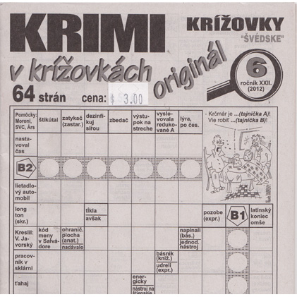 Krimi v krizovkach - 6 month subscription