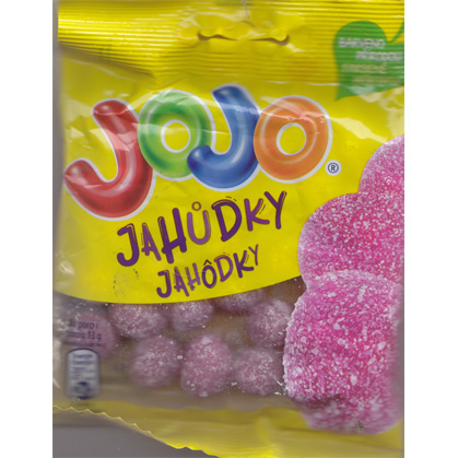 Jojo strawberry candy balls 80 g