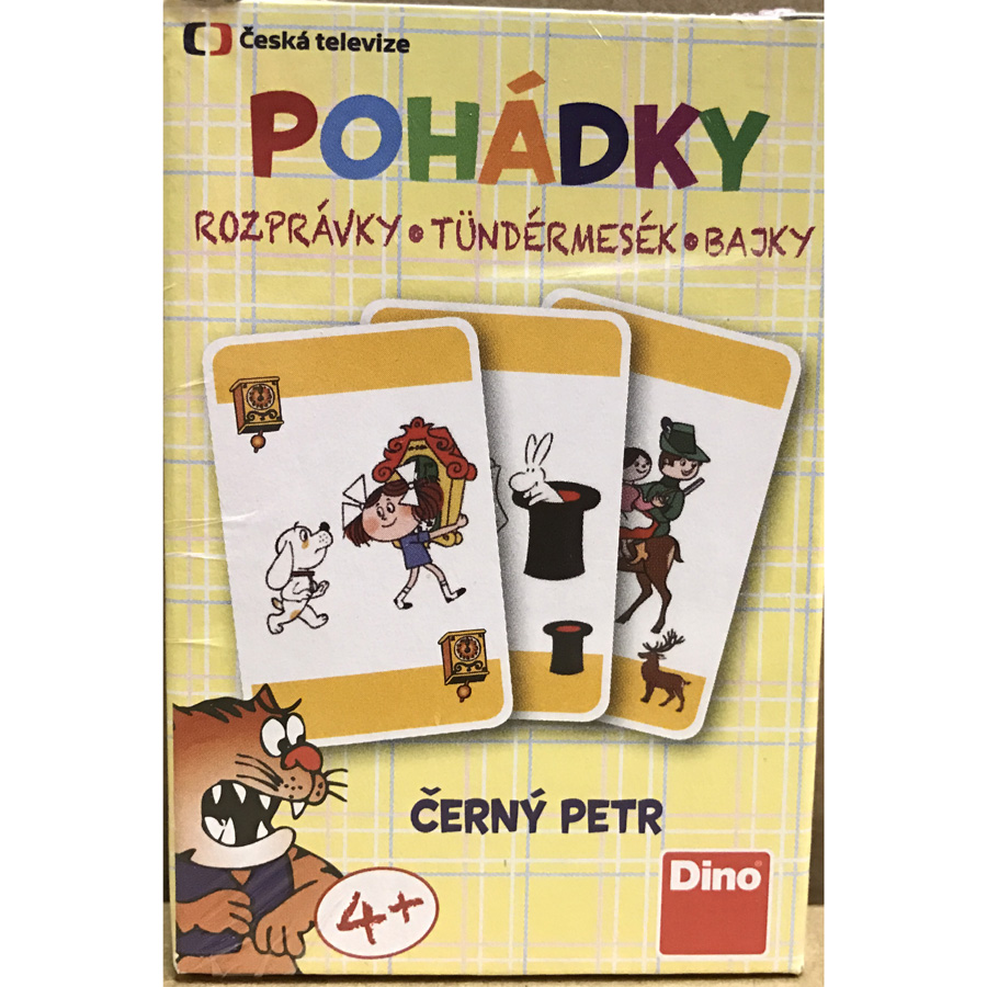 Card Game - Black Petr Czech Cartoon