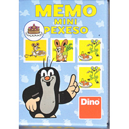 Memo mini Pexeso Little Mole - Food