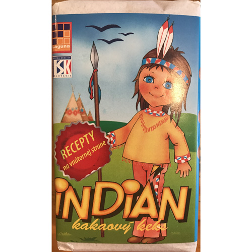 Indian - kakaovy keks