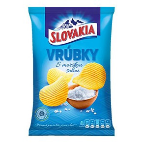 Slovakia Chips - Vrubky s morskou solou
