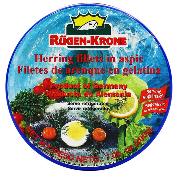 Herring fillets in aspic Rugen-Krone