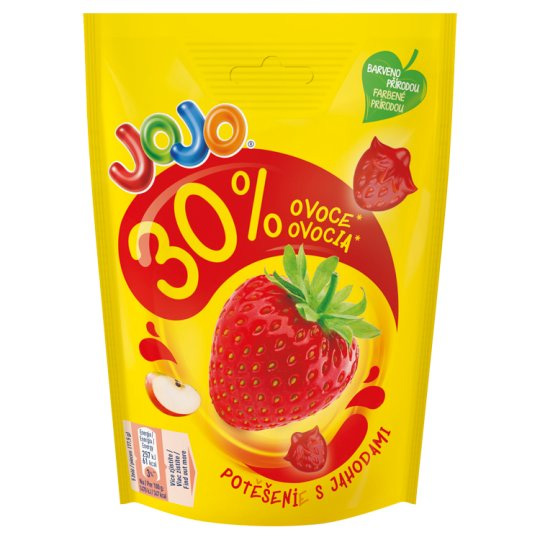 Jojo strawberry-apple jelly candy 