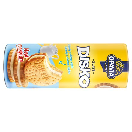 Disko biscuits with milk cream Opavia