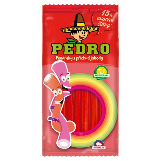 Pedro pendreky s prichuti jahody
