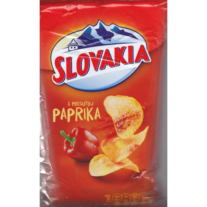Slovakia chips z prichutou paprika