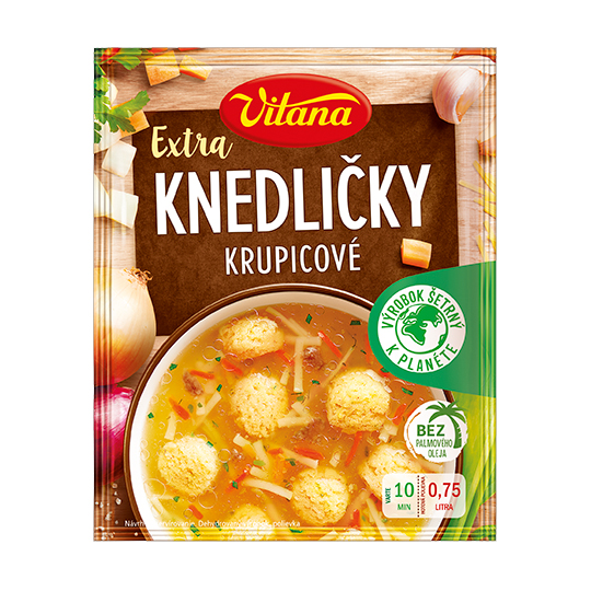Soup Extra knedlicky krupicove