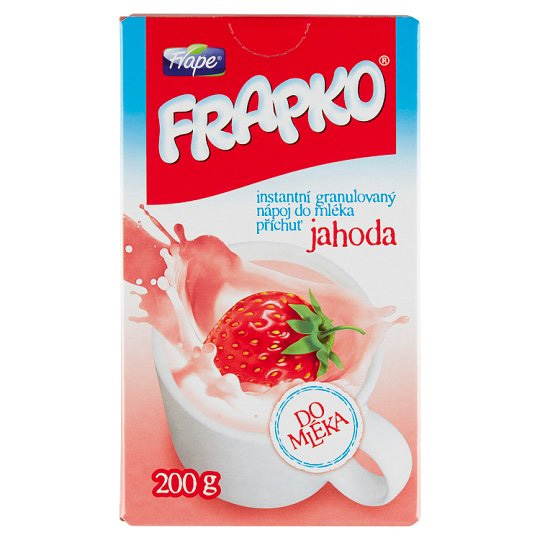 Frapko - Instantny granulovany napoj do mleka - Jahoda