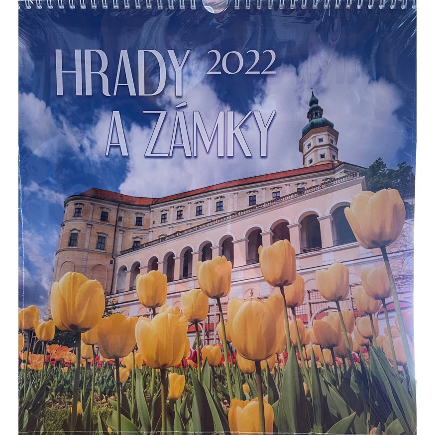 Castles and Chateaus wall calendar CZ 2022