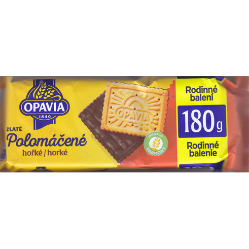 Biscuits dipped in dark chocolate Opavie 180 g
