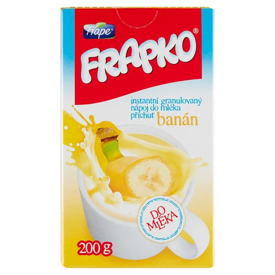 Frapko - Instantny granulovany napoj do mleka - banan