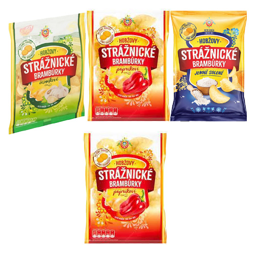 Potato chips Straznicke special 3+1 paprika flavor