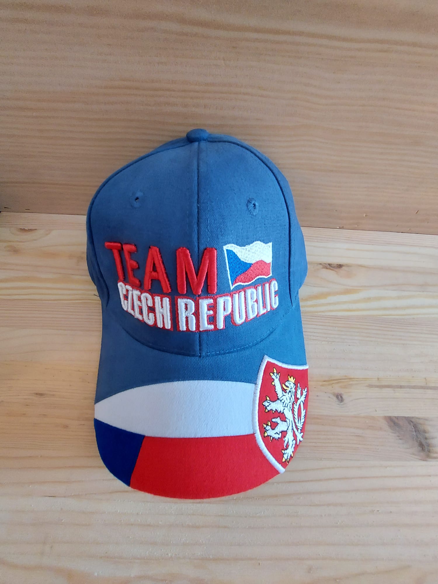 Cepice Team Czech Republic svetle modra