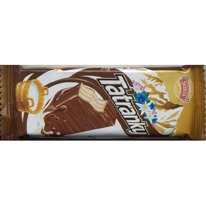 Tatranky covered in chocolate milk cream Sedita - 30g